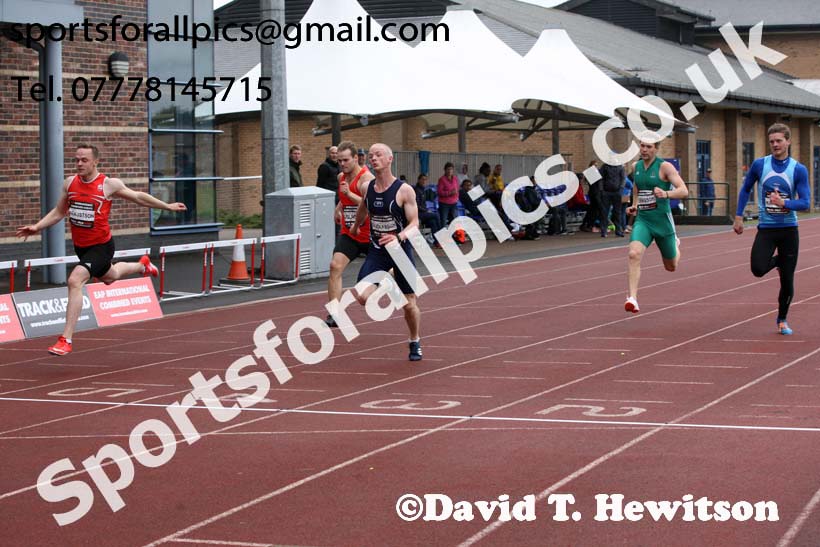 Mens decathlon 100 metres, EAP International Cominted Events, Hexham. Photo: David T. Hewitson/Sports for All Pics